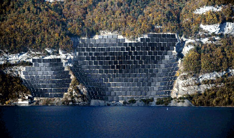 Un projet PV original de 15 MW au bord d’un lac en Suisse