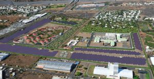 Le site de Bardzour sur l’Île de la Réunion comprend une centrale photovoltaïque de 9 MWc réalisée par Akuo Energy avec 9MWh de stockage sur batteries Li-Ion de Saft.