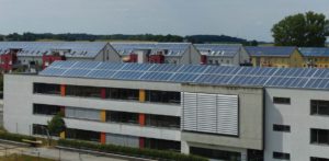 Toitures PV dans l'habitat collectif à Crailsheim, près de Stuttgart (Source : Solites)