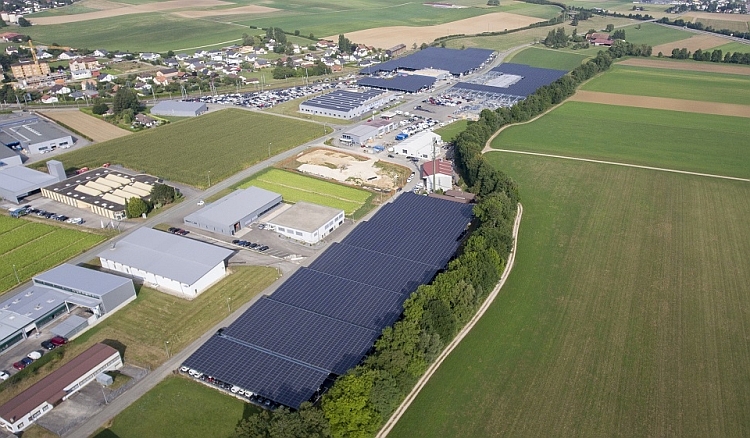 GEFCO s’équipe de 6,7 MWc d’ombrières photovoltaïques en Suisse