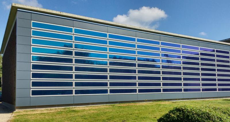 ENGIE équipe la façade de son centre belge de R&D de films PV organiques