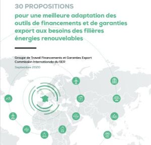 Plan de relance Export : 30 propositions du SER pour accélérer le financement des filières énergies renouvelables à l’International