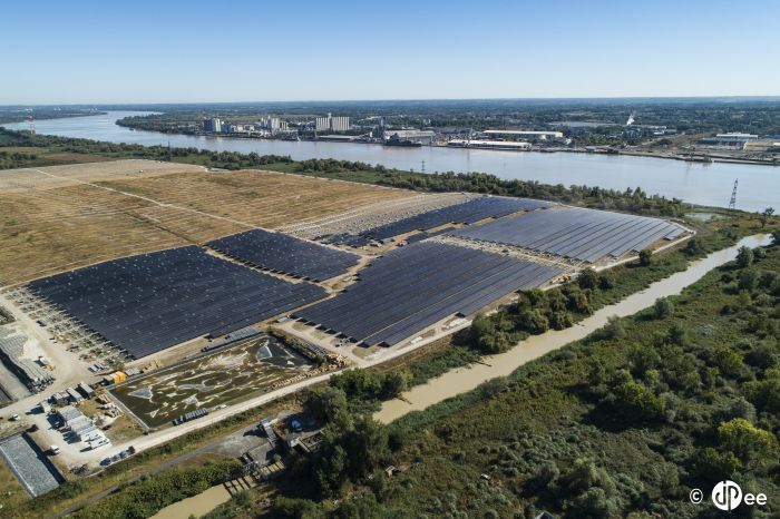 Centrale solaire de Labarde : 37 000 bordelais alimentés en électricité verte depuis le 1er mars