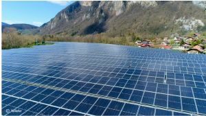 Mise en service de la première centrale solaire de Haute-Savoie à Faverges-Seythenex