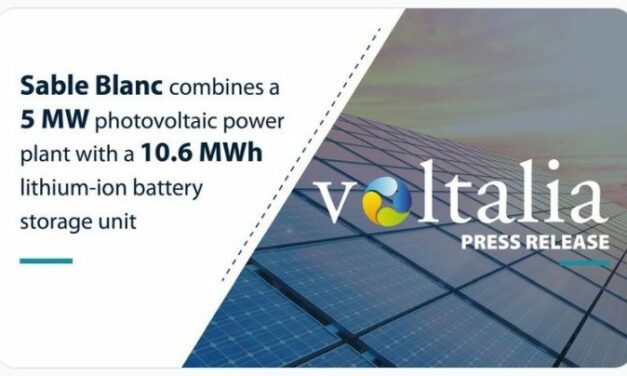Voltalia lance la construction de la centrale mixte de production photovoltaïque et de stockage par batteries de Sable Blanc en Guyane