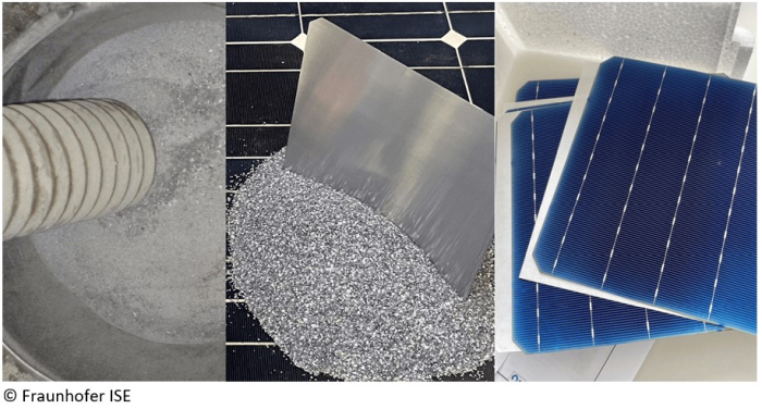 Du silicium recyclé pour produire des cellules solaires PERC en Allemagne