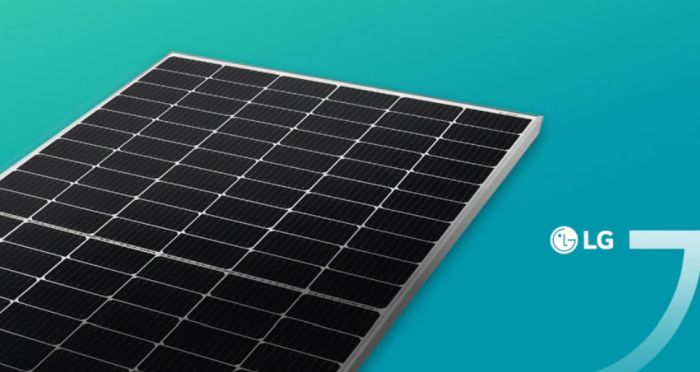 LG arrête les frais dans les panneaux photovoltaïques