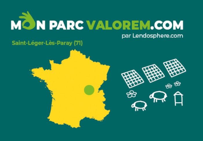 Projet agrivoltaïque de Saint-Léger-Lès-Paray : Valorem lance une opération de financement participatif