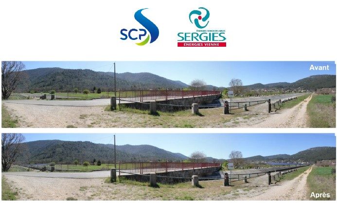 La SCP et Sergies s’associent pour développer des ombrières de canal