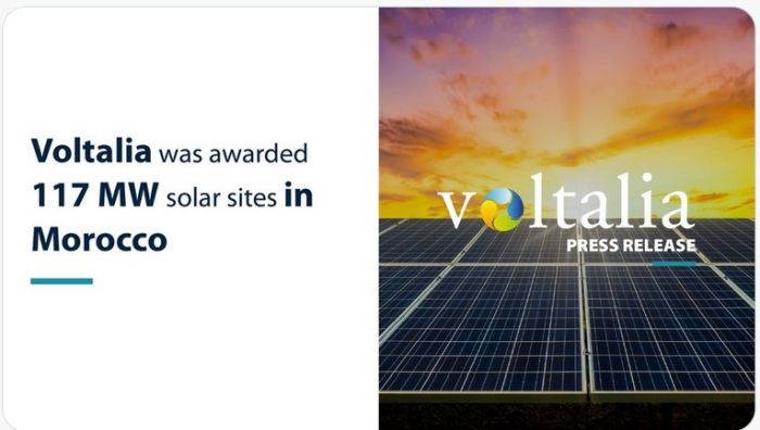Au Maroc, 117 MW de sites solaires attribués à Voltalia