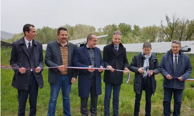 CNR et Rampa Entreprises inaugurent le parc photovoltaïque « Le Pouzin 2 »