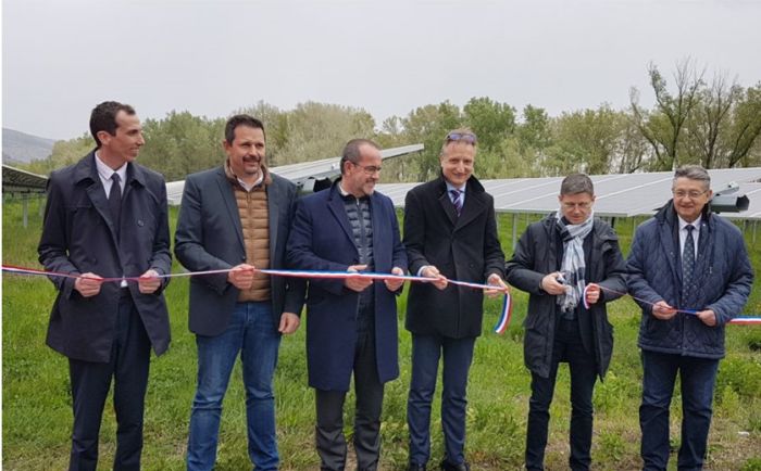 CNR et Rampa Entreprises inaugurent le parc photovoltaïque « Le Pouzin 2 »