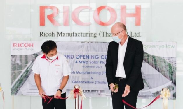 Ricoh Thaïlande s’associe à GreenYellow pour s’approvisionner en énergie solaire