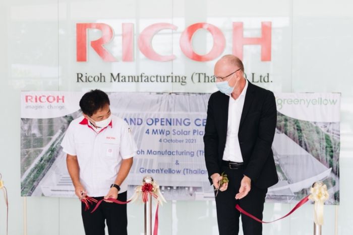 Ricoh Thaïlande s’associe à GreenYellow pour s’approvisionner en énergie solaire