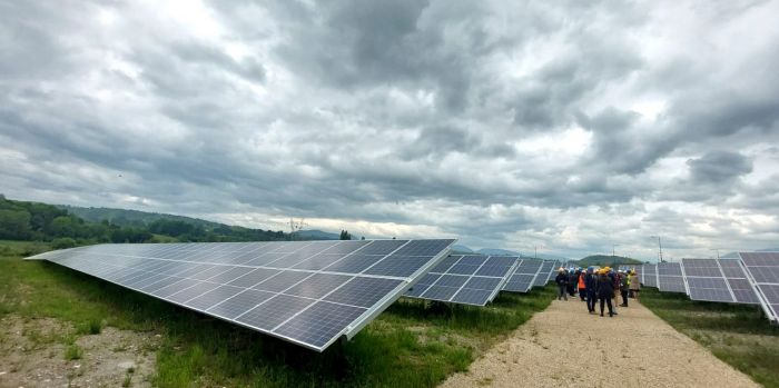 CNR inaugure un parc photovoltaïque à Virignin dans l’Ain