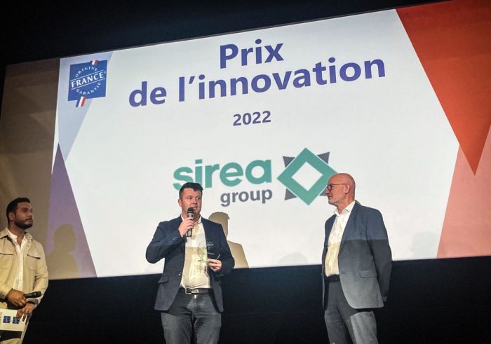 Sirea reçoit le prix de l’innovation Origine France Garantie