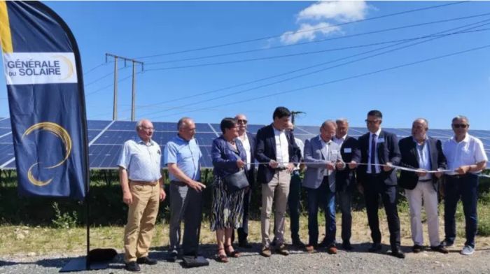 Inauguration du parc solaire de La Chapelle Saint-Ursin