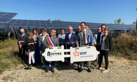 EDF Renouvelables inaugure la plus grande centrale solaire du département de l’Ain