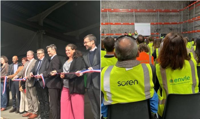 Soren et Envie 2E Aquitaine inaugurent un site de recyclage de panneaux solaires à Saint-Loubès
