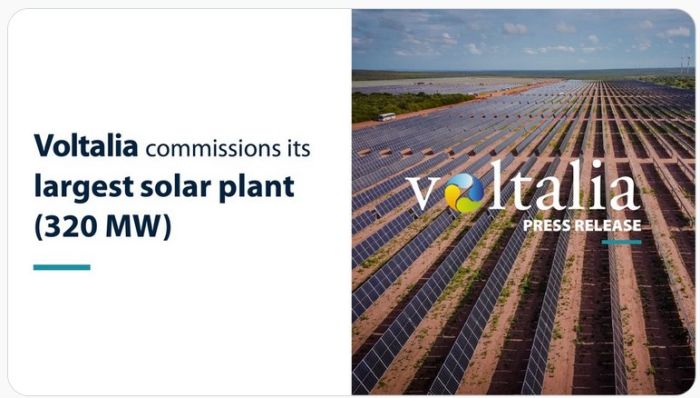 Voltalia met en service sa plus grande centrale solaire