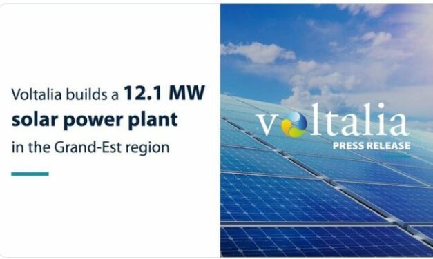 Voltalia construit une centrale solaire de 12,1 MW dans la région Grand-Est