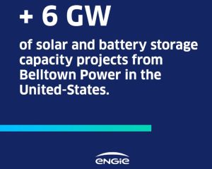Engie acquiert 6 GW de projets de capacité solaire et de stockage par batterie aux Etats-Unis