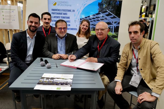 Ombrières d’Occitanie signe avec le Gers l’entrée du premier Syndicat Départemental d’Énergie