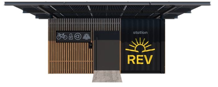 Création de REV Occitanie pour le déploiement de stations solaires sécurisées et mobiles pour vélos