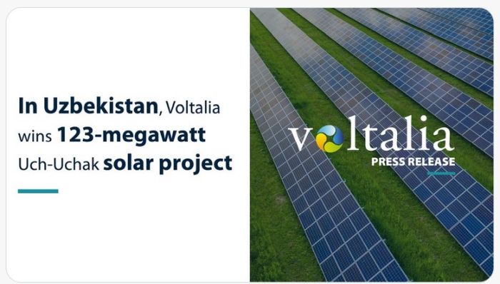 Voltalia remporte un projet solaire de 123 MW en Ouzbékistan