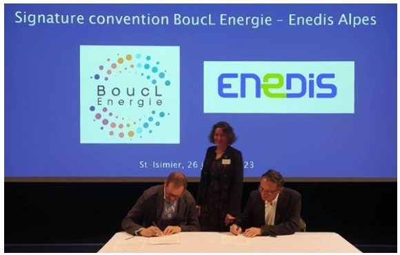 BoucL Energie et Enedis Alpes s’allient pour développer des grands projets d’autoconsommation collective