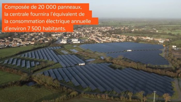 EDF Renouvelables inaugure la centrale solaire de Beaurepaire en Vendée