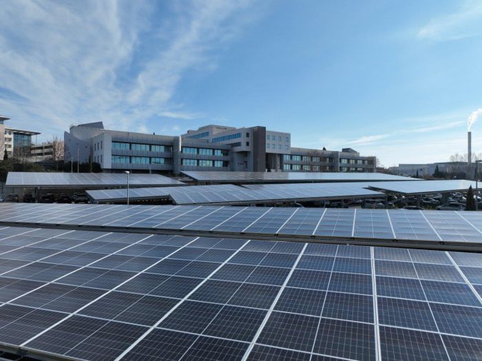 Sanofi inaugure avec EDF ENR son premier parc photovoltaïque en autoconsommation sur son site de Montpellier