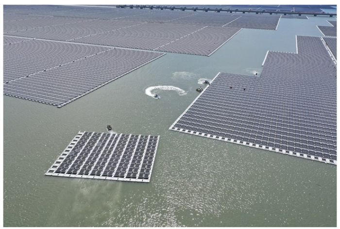 Solaire flottant : Ciel & Terre revendique 400 MWc en cours de construction