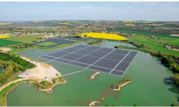 Akuo met en service la centrale solaire flottante de Cintegabelle en Haute-Garonne