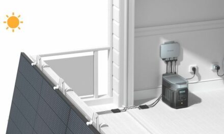 EcoFlow lance un dispositif solaire de balcon avec station de stockage portable