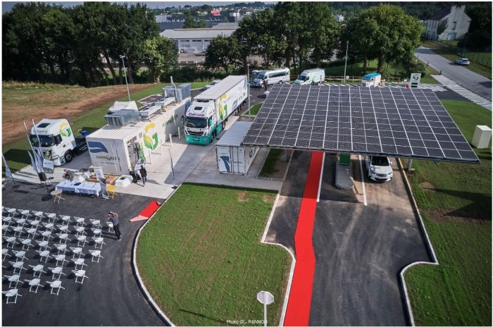 KarrGreen inaugure sa 3e station multi-énergies en Bretagne