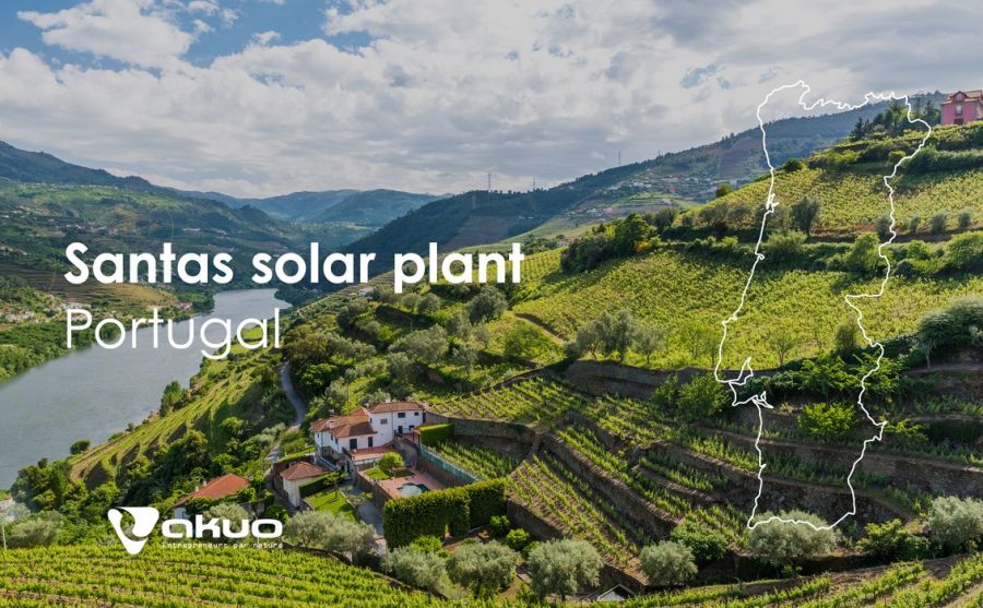 Akuo lance la construction de son projet solaire Santas de 180 MW au Portugal