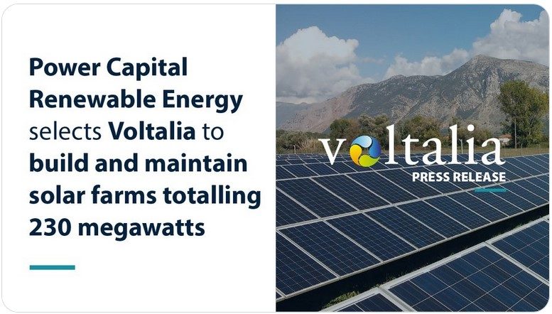 Voltalia va construire et exploiter en Irlande des centrales solaires totalisant 230 MW