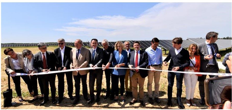 Plateforme de Grandpuits : TotalEnergies inaugure la plus grande centrale solaire d’île-de France