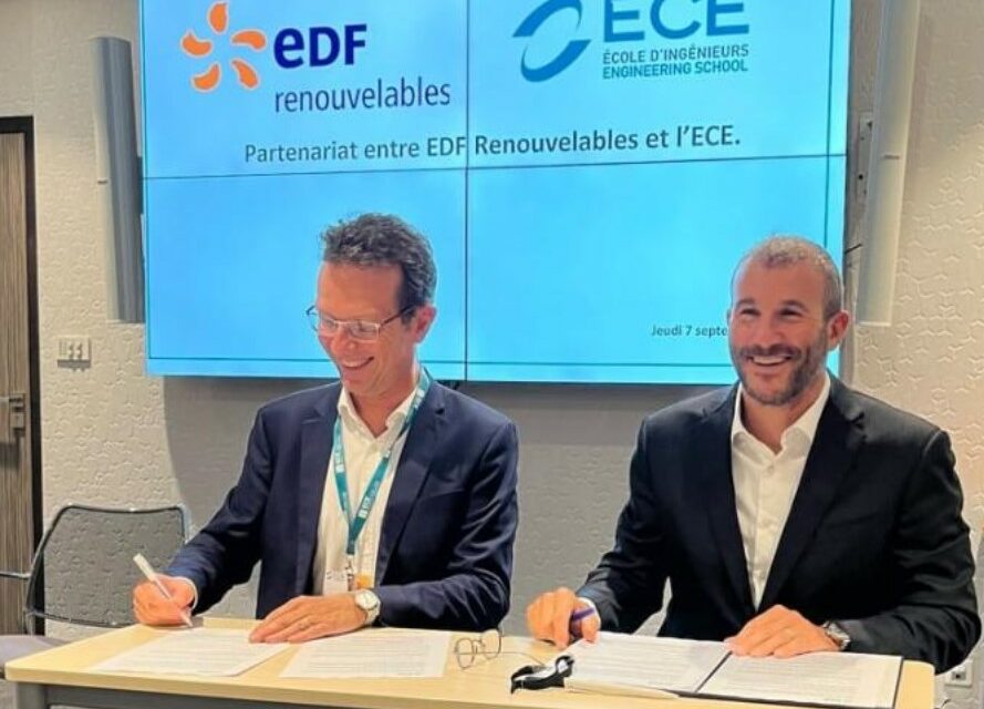 EDF Renouvelables partenaire de l’Ecole Centrale d’Electronique pour la formation des ingénieurs spécialisés dans la transition énergétique