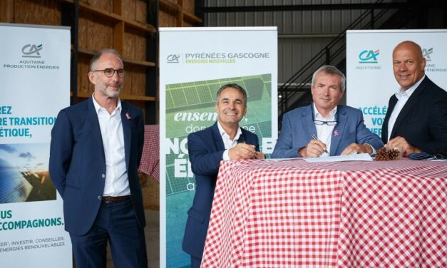 Crédit Agricole Pyrénées Gascogne et Crédit Agricole Aquitaine s’allient pour financer jusqu’à 140 centrales photovoltaïques par an