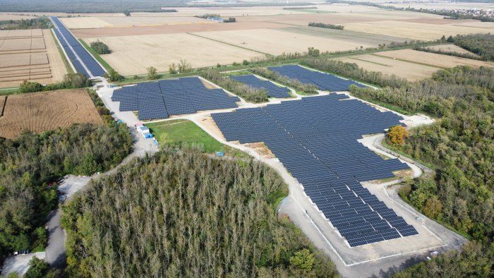 Inauguration du parc solaire photovoltaïque de Munchhouse (Haut-Rhin)