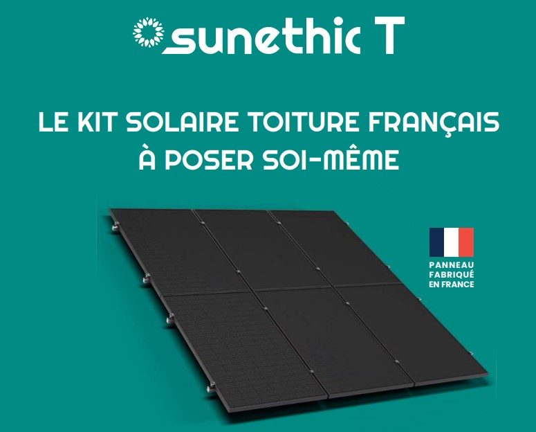 Sunethic propose des kits solaires pour toitures et un évaluateur de devis d’installation