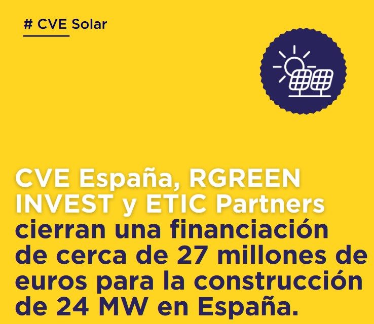 Energie solaire : CVE poursuit son déploiement en Espagne