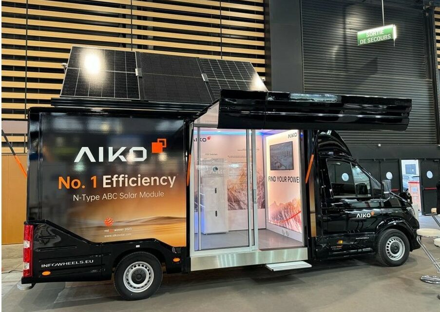 Aiko fait son entrée sur le marché français des modules solaires