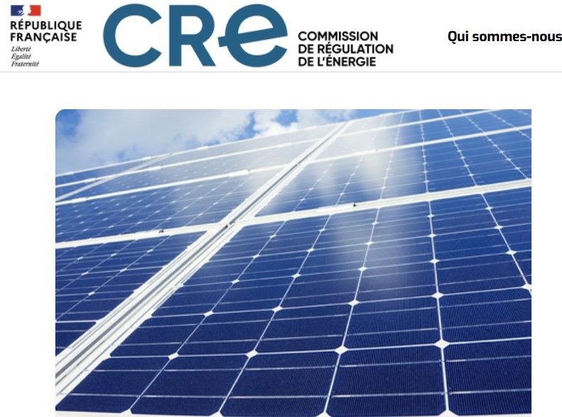 La CRE reporte la publication des nouveaux tarifs et primes des installations PV de moins de 500 kW