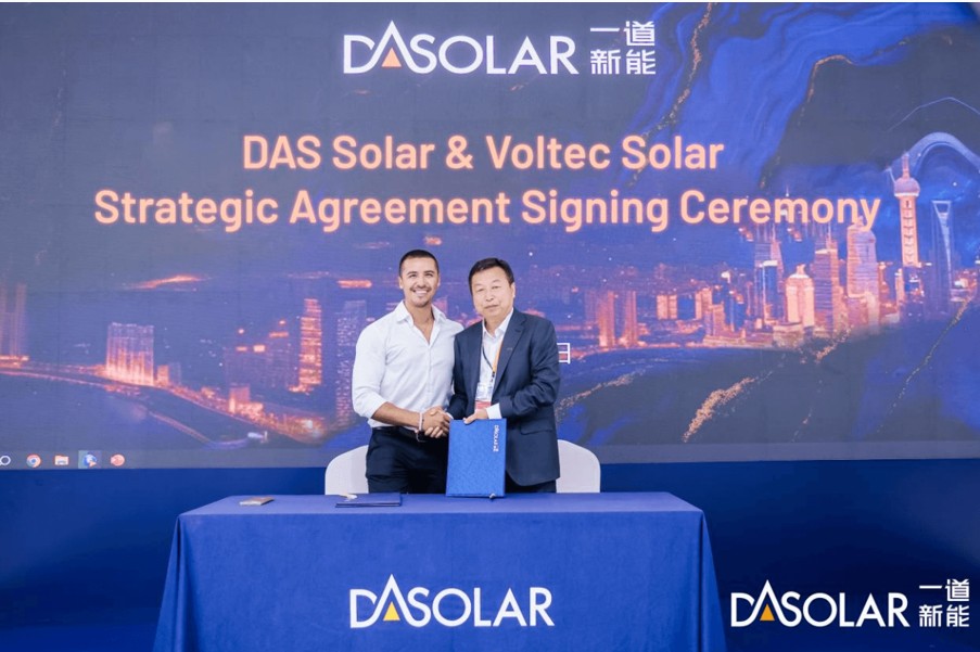 DAS Solar et Voltec Solar concluent un partenariat stratégique
