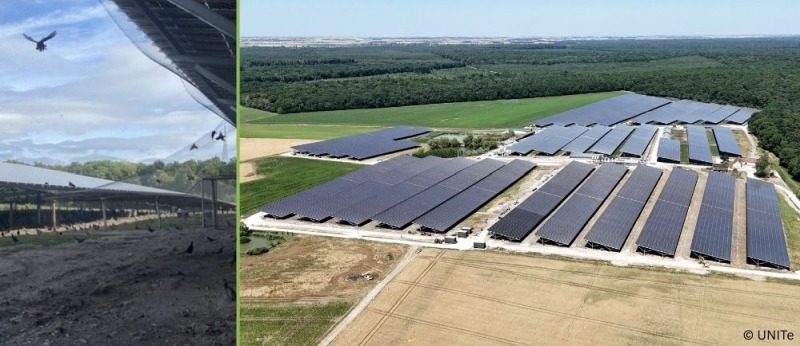 Unite inaugure une volière photovoltaïque de 29 MWc à Loury
