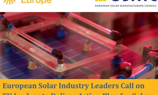 SolarPower Europe et l’ESMC appellent à un renforcement urgent du Net Zero Industry Act