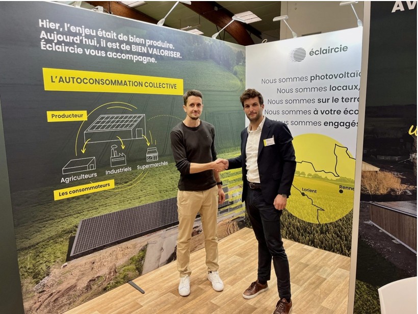 Autoconsommation collective : Eclaircie et Animergy signent un partenariat